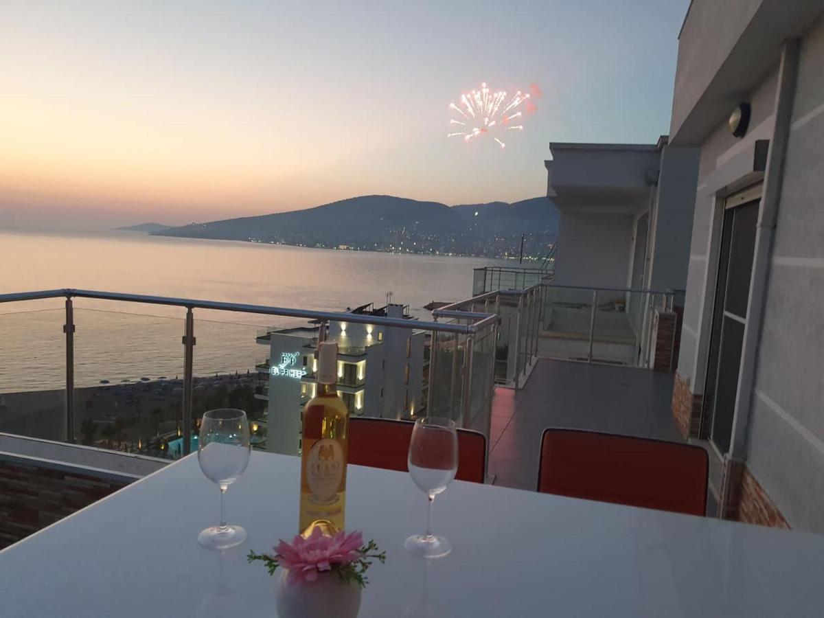 Sadet'S Penthouse Saranda Apartment Luaran gambar