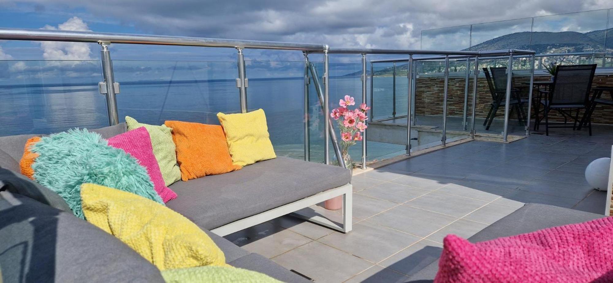 Sadet'S Penthouse Saranda Apartment Luaran gambar