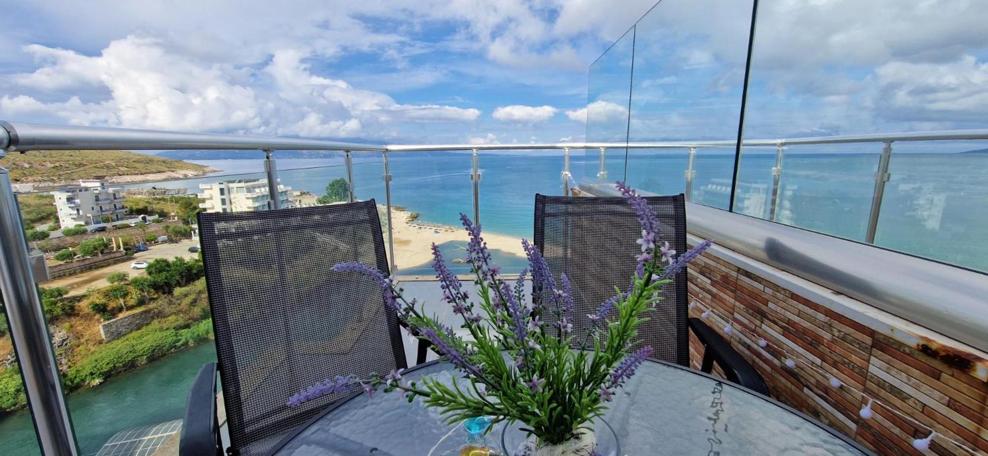 Sadet'S Penthouse Saranda Apartment Luaran gambar